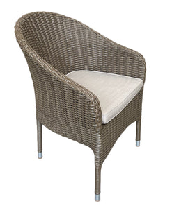CLIFTON HILL - Outdoor Wicker Stackable Chair (Carton of 2)