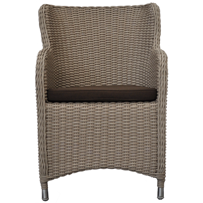 EPPING - Outdoor Wicker Turin Single Seater Armchair - Furniture Star Direct