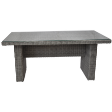 ARMADALE - Outdoor Wicker Rectangle Dining Table - Furniture Star Direct