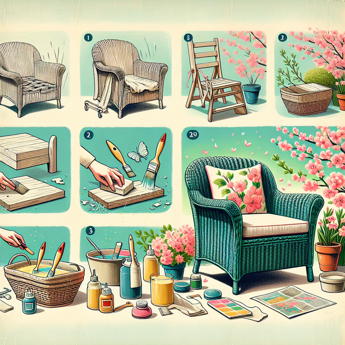 How to Revamp Your Artificial Wicker Outdoor Furniture in the Spring Period