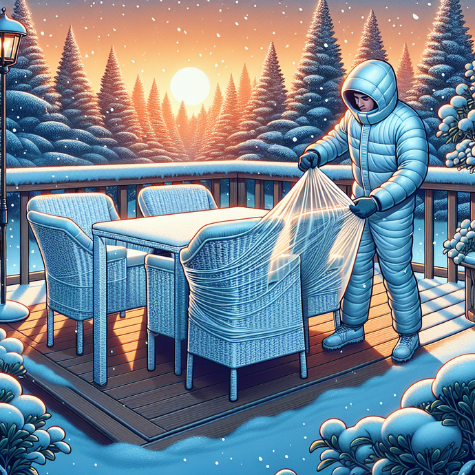 How to Maintain Artificial Wicker Outdoor Furniture in Winter
