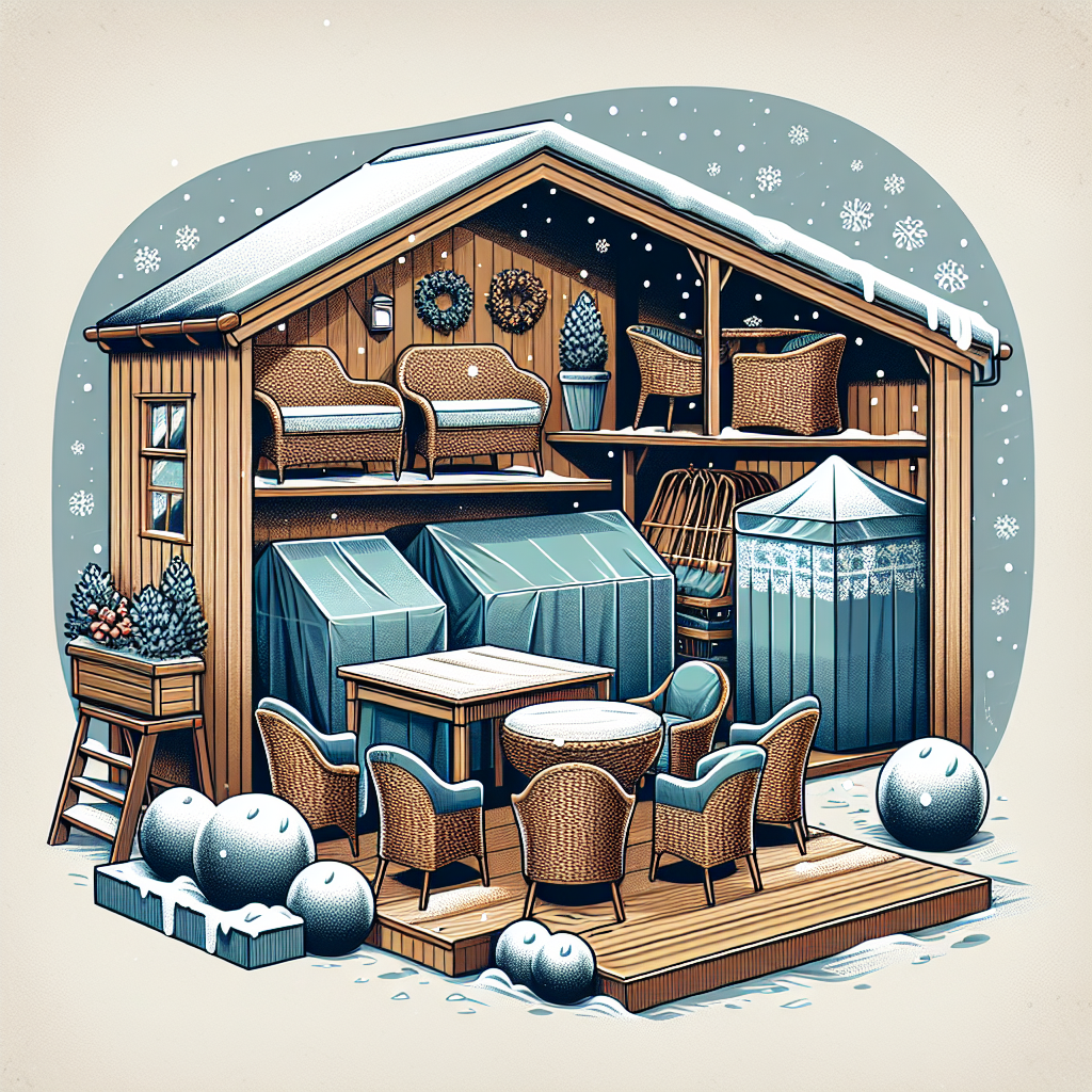 1710187 How to Safely Store Artificial Wicker Outdoor Furniture in Winter ...