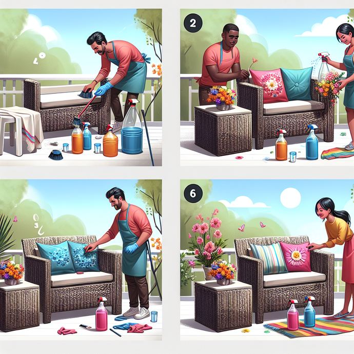 How to Revitalize Your Artificial Wicker Outdoor Furniture in Spring