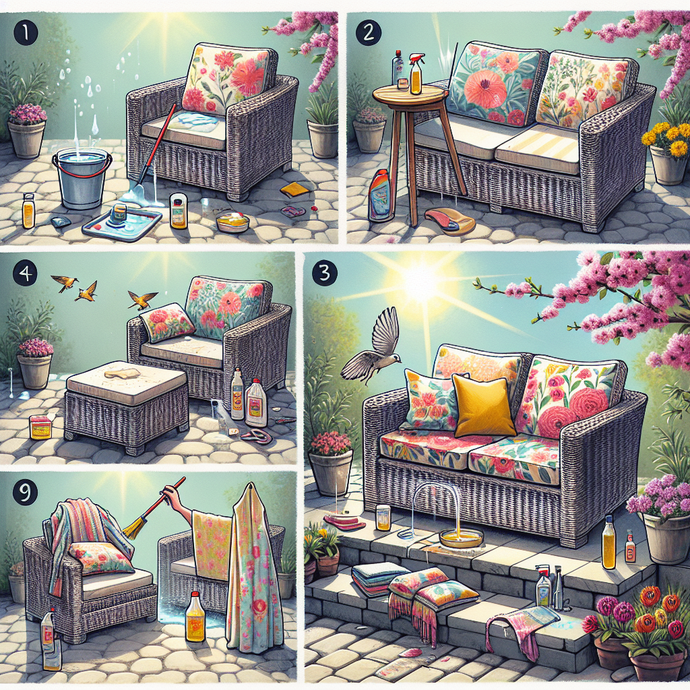 How to Revitalize Your Artificial Wicker Outdoor Furniture for Spring