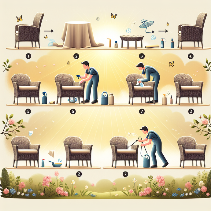 How to Enhance and Maintain Your Artificial Wicker Outdoor Furniture in the Spring Season