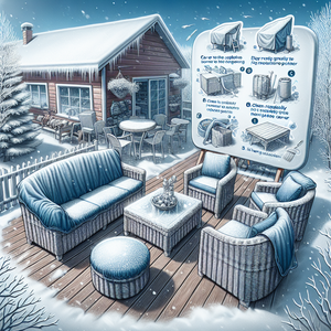 How to Care for Your Artificial Wicker Outdoor Furniture During the Winter Months