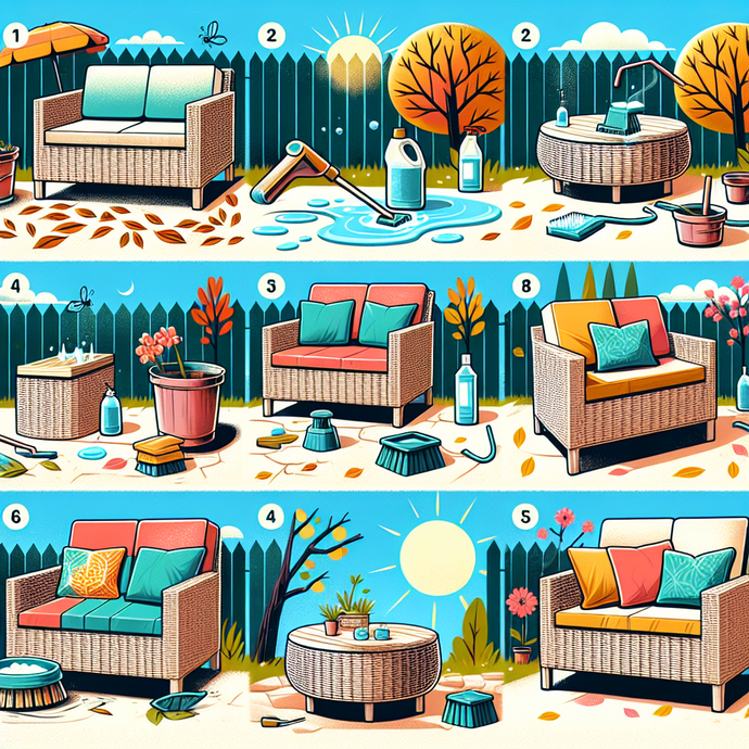 How to Revitalize Your Artificial Wicker Outdoor Furniture for Spring