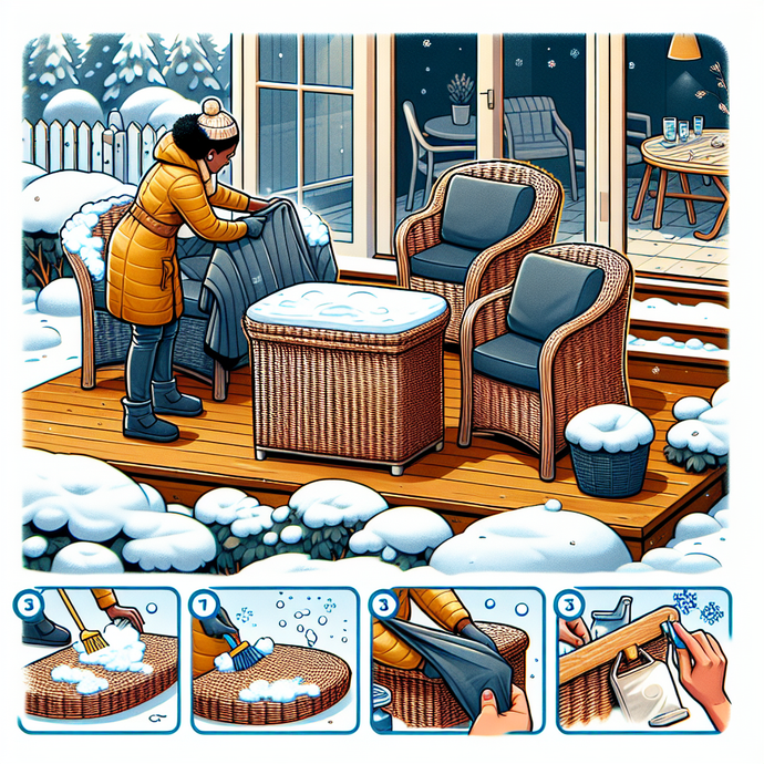 How to Care for Artificial Wicker Outdoor Furniture in Winter