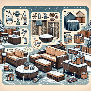How to Maintain and Protect Artificial Wicker Outdoor Furniture in Winter