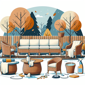 How to Prepare Your Artificial Wicker Outdoor Furniture for Winter