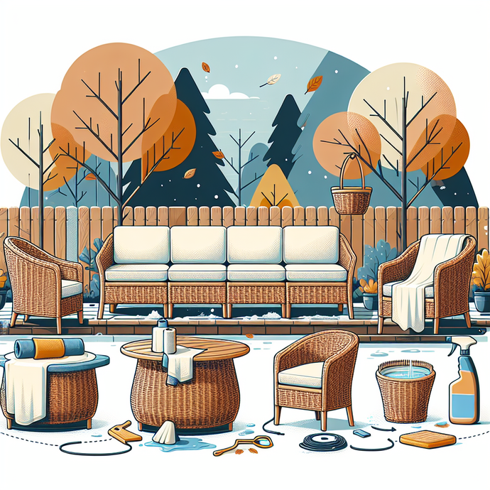 How to Prepare Your Artificial Wicker Outdoor Furniture for Winter