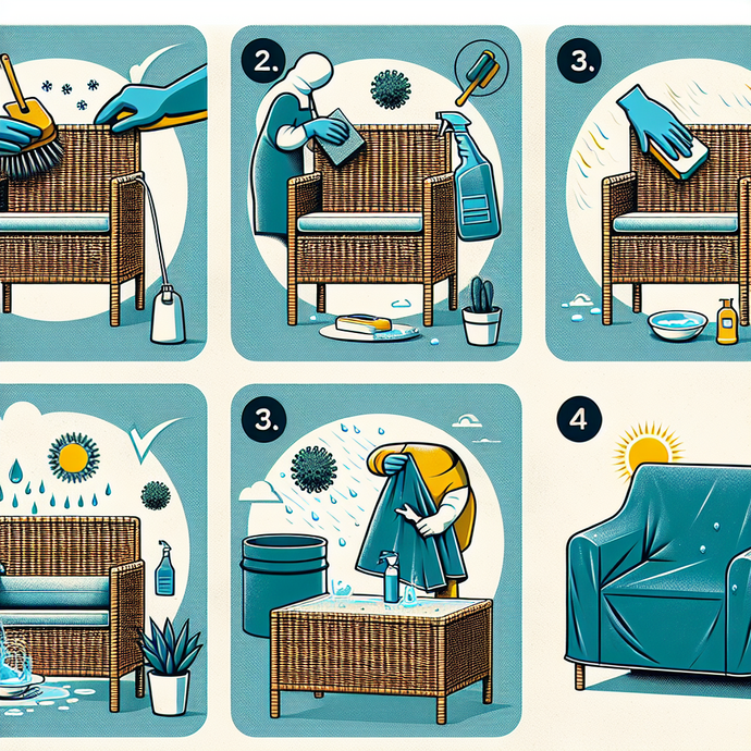 How to Care for your Artificial Wicker Outdoor Furniture in the Spring Period