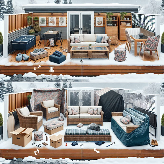How to Protect and Preserve Artificial Wicker Outdoor Furniture in Winter