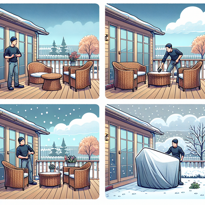 How to Protect Artificial Wicker Outdoor Furniture in Winter