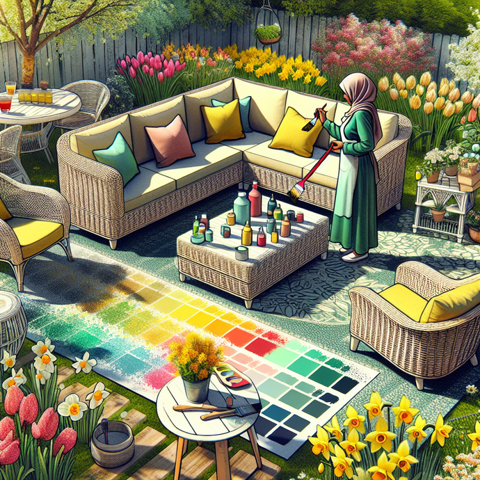 How to Revive Your Artificial Wicker Outdoor Furniture for Spring