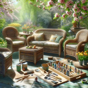 How to Revive Your Artificial Wicker Outdoor Furniture in the Spring Season