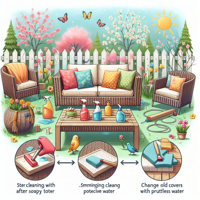 How to Revive Your Artificial Wicker Outdoor Furniture in Spring