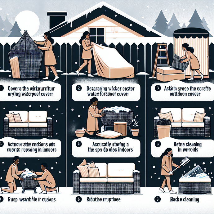 How to Maintain Artificial Wicker Outdoor Furniture in Winter