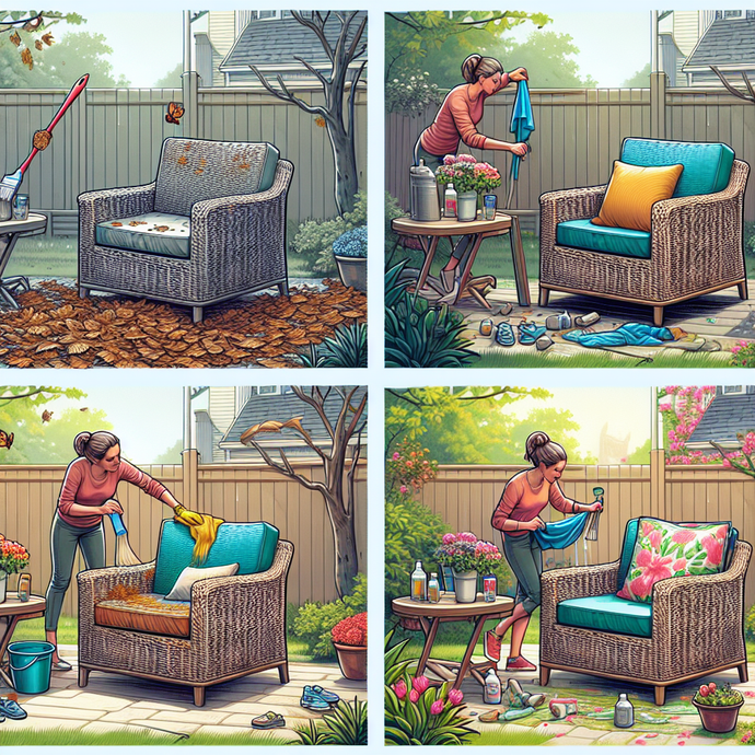 How to Revitalize Your Artificial Wicker Outdoor Furniture for Spring