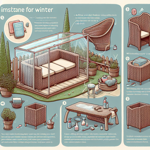 How to Maintain Your Artificial Wicker Outdoor Furniture in Winter