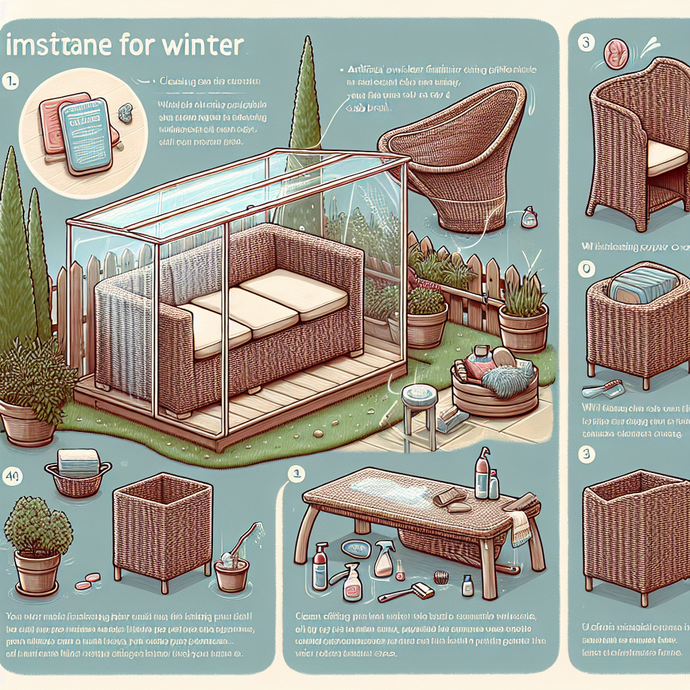 How to Maintain Your Artificial Wicker Outdoor Furniture in Winter