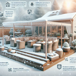How to Protect and Maintain your Artificial Wicker Outdoor Furniture in Winter