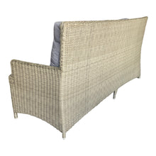 ALPHINGTON - Quality 5 Seaters Outdoor PE Wicker Large Rectangle Table Dining Set