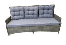 Alphington Outdoor Triple Seater Wicker Sofa – Weather-Resistant & Comfy