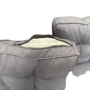 Alphington Outdoor Triple Seater Wicker Sofa – Weather-Resistant & Comfy