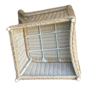 ASHBURTON – 2-Pack All-Weather Synthetic Wicker Patio Dining Chairs