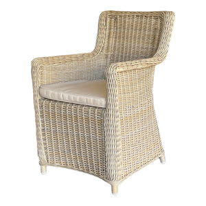ASHBURTON – 2-Pack All-Weather Synthetic Wicker Patio Dining Chairs