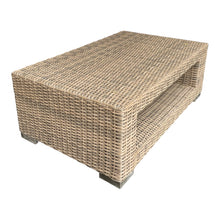 BEAUMARIS - Luxury Outdoor Wicker Rectangle Coffee Table (W115xD70xH43cm)