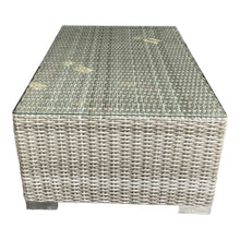 BEAUMARIS - Luxury Outdoor Wicker Rectangle Coffee Table (W115xD70xH43cm)