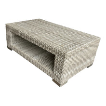 BEAUMARIS - Luxury Outdoor Wicker Rectangle Coffee Table (W115xD70xH43cm)