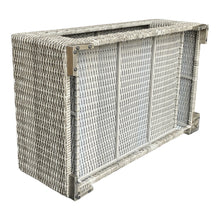 BEAUMARIS - Luxury Outdoor Wicker Rectangle Coffee Table (W115xD70xH43cm)
