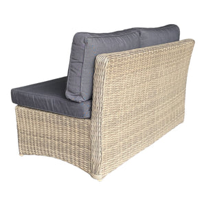 BRIGHTON - 8 Seater Outdoor Wicker Rectangle Table Lounge Set