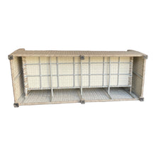 CAMBERWELL - 3 Seater Outdoor Artificial Wicker Lounge Sofa