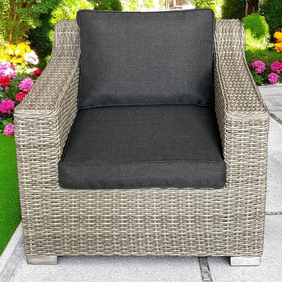 CANTERBURY - Luxury Outdoor Wicker Wide Armrest Sofa (Carton of 2)
