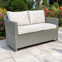 CARLTON - Outdoor Wicker Double Seater Sofa