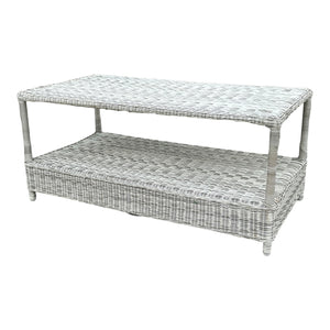 EAGLEMONT - Outdoor PE Wicker Stylish Coffee Table (L120xW60xH55cm)