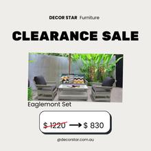 Eaglemont 4-Seater Outdoor Lounge Set – Handwoven Wicker & Aluminium Frame