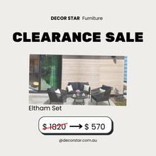 ELTHAM Outdoor Lounge Set — Modern Comfort, Effortless Style