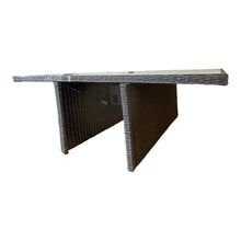 ELWOOD - Outdoor Wicker Large Rectangle Dining Table (W195xD125xH70cm)