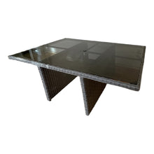 ELWOOD - Outdoor Wicker Large Rectangle Dining Table (W195xD125xH70cm)