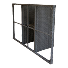 ELWOOD - Outdoor Wicker Large Rectangle Dining Table (W195xD125xH70cm)