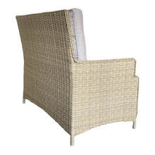 ESSENDON - High Quality 4 Seater Wicker Rectangle Coffee Table Lounge Set