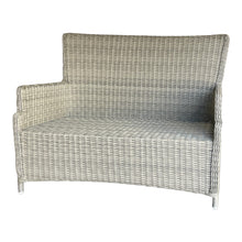 ESSENDON - High Quality 4 Seater Wicker Rectangle Coffee Table Lounge Set