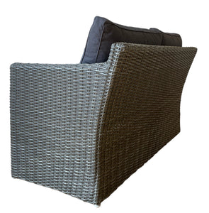 ELWOOD - Premium 8 Seater Outdoor Wicker Rectangle Table Dining Set