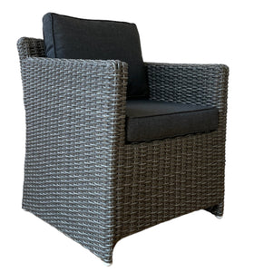 ELWOOD - Premium 8 Seater Outdoor Wicker Rectangle Table Dining Set