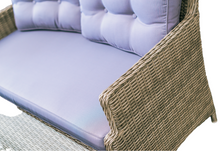 ESSENDON - Outdoor Wicker Double Seater Sofa